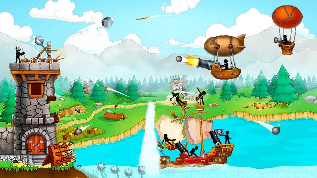 Tai The Catapult- Stickman Pirates MOD